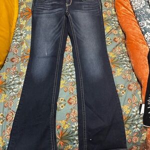 Wallflower Women's Dark Blue Skinny Jeans